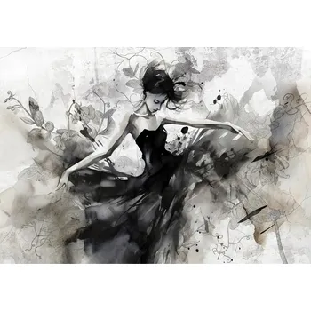 Fototapeta Fototapeta BALERÍNA ŽENA Imitace Zdi 254x184