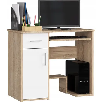 Obdélníkový psací stůl Akord 90 x 50 x 74 cm dub sonoma