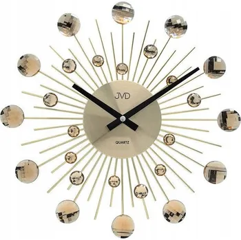 Hodiny Efektní nástěnné hodiny s krystalky JVD HT111.2