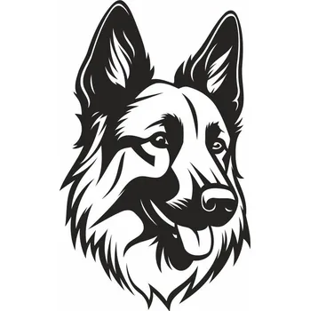 Polep vozidla Německý ovčák