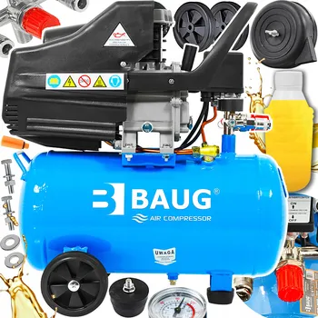 Kompresor Olejový kompresor Baug B3420 24 l 8 barů