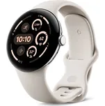 Google Pixel Watch 3 44mm béžová Stříbrná