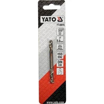 Vrták Yato oboustranný vrták do kovu 5,0 mm