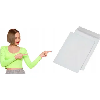 Obálka Bílá obálka B5 HK nckoperty 50 kusů