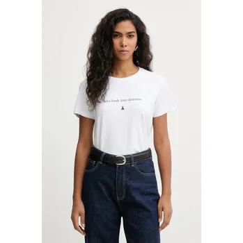 Dámské tričko Tričko Patrizia Pepe dámské, bílá barva, 8M1800 J061 8M1800.J061 00X, vel. 36