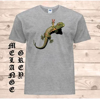 panske-levne-bavlnene-vtipne-tricko-potisk-jesterka-hipie Barva: Grey melange - šedá směs, velikost: 4XL