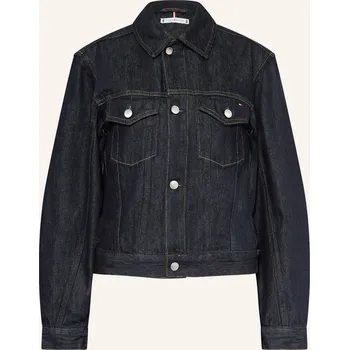Tommy Hilfiger Dámská Džínová Bunda, tmavě modrá, 44