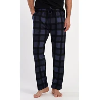 Pánské pyžamo Pánské pyžamové kalhoty Vienetta Secret Filip tmavě šedá XL