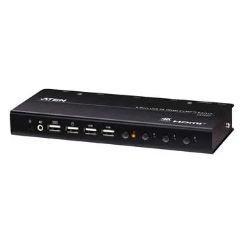 USB hub ATEN 4-port HDMI KVMP USB, 2 port USB HUB, včetně kabelů