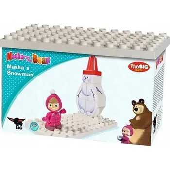 ostatní stavebnice Stavebnice Big Máša a medvěd Bloxx Sada 800057097