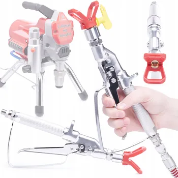 Stříkací pistole STŘÍKACÍ PISTOLE LINIOWÁ F4 PRO MALOVÁNÍ STROPŮ, AGREGÁT TECHREBAL