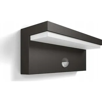 Venkovní osvětlení LED zahradní lampa nástěnná fasádní BUSTAN IR 4,5W se senzorem PHILIPS