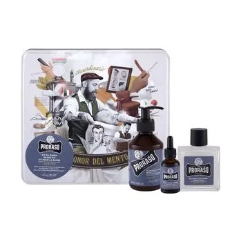 Nestandardní parfém Proraso Klasická dárková sada přípravků na plnovous Azur Lime man