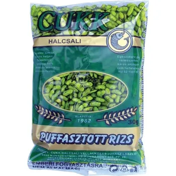 Nástraha CUKK Foukaná rýže Rice 30 g - anýz (zelená)