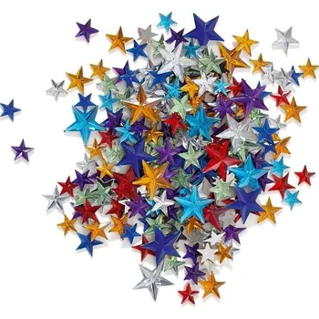 Kamínky akrylové Playbox hvězdy - 350 ks