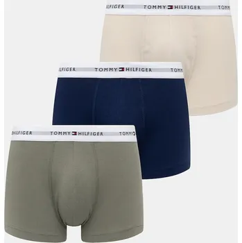 Pánské spodní prádlo Boxerky Tommy Hilfiger 3-pack pánské, bílá barva, UM0UM02761 01X, vel. M