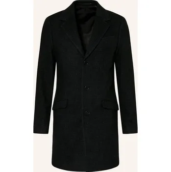 Pánský zimní kabát Allsaints Pánský Vlněný Kabát Caspian, černá, 52