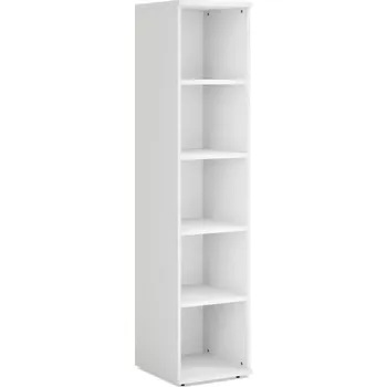 Policová skříň Vysoká policová skříň LENZA EXPRES SC23-04 bílá (W)