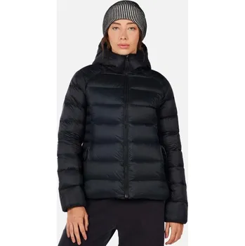 Rossignol ARETU DOWN HOODIE BLACK dámská zimní bunda s kapucí - 00S