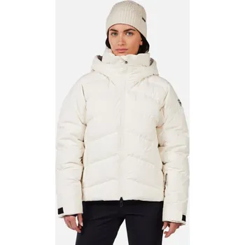 Rossignol WISPILE RIPSTOP DOWN NATURE WHITE dámská lyžařská bunda - 00M