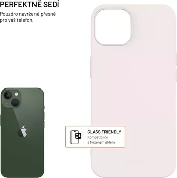Telefonní příslušenství TPU gelový kryt FIXED ReStory pro Apple iPhone 13, šedý