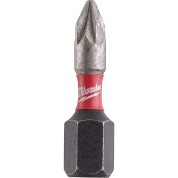 Příslušenství k nářadí MILWAUKEE Shockwave bit křížový PZ1x25mm 1/4 Impact Duty - 1ks
