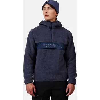 Pánská mikina Rossignol ALLTRACK ANORAK FLEECE-TRUE NIGHT BLUE-mikina - 4XL