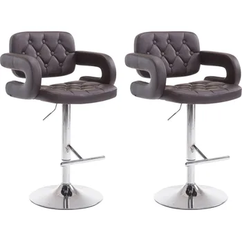 Barová židle LRCZ Sada 2 barových židlí Dublin Barva: růžová