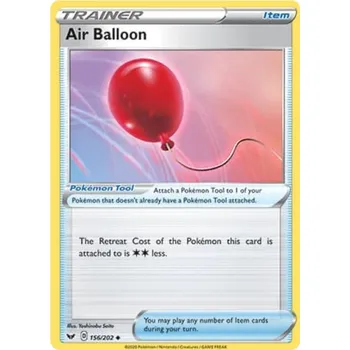 Sběratelská karetní hra Air Balloon 156/202 - Sword & Shield Typ karty: Non-Holo