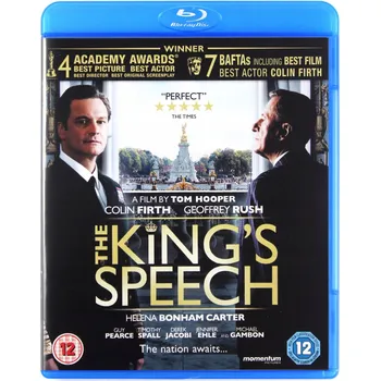 Blu-ray film The King's Speech na Blu-ray disku