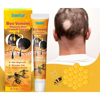 Vlasová regenerace KRÉM, TONIKUM PRO RŮST VLASŮ PROTI VYPADÁVÁNÍ VLASŮ S VČELÍM JEDEM A ŽENŠENEM 20G