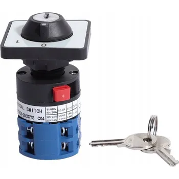 vypínač Přepínač Vačkový spínač 0-1 vypínač