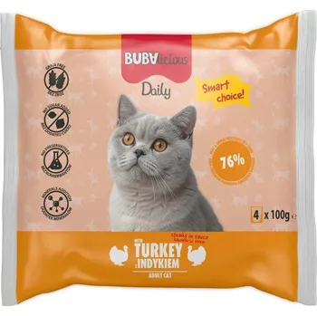 Krmivo pro kočku Buba krmivo krůta 0,4 kg