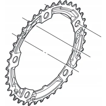Zabezpečení domácnosti Převodník Shimano Sora FC-3403 39T stříbrný