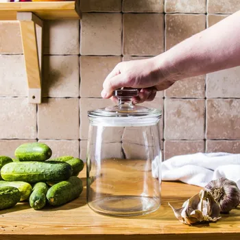 Zavařovací sklenice Velká skleněná zavařovací sklenice TADAR BEE 1,45 l