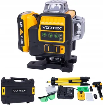 Měřící laser Vortex VX9902 křížový laserový přístroj s dosahem 25 m