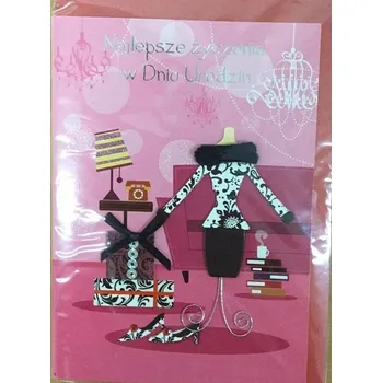 Přání k narozeninám B6 Premium 12 + obálka