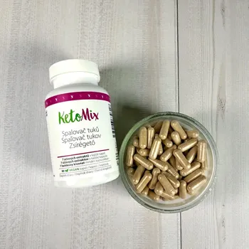 Spalovač tuku KetoMix Spalovač tuků – 90 VEGAN kapslí