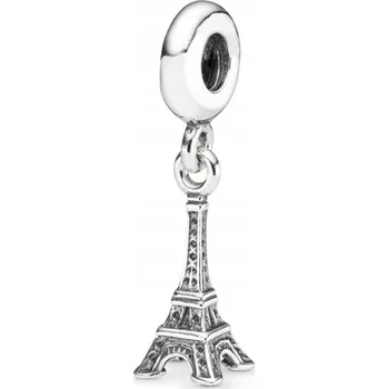 Přívěsek Přívěsek STŘÍBRO 925 Charms Korálek Paříž Eiffelova věž