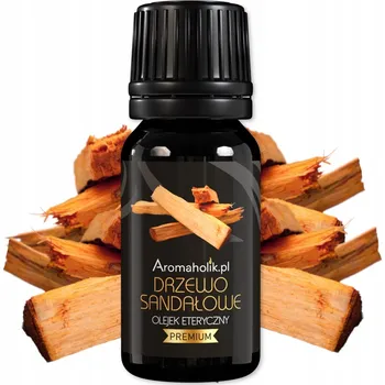 Vonný olej Vonný olej Aromaholik Přírodní santalové dřevo olej 10 ml 1 ks