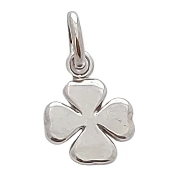 Přívěsek Stříbrný přívěsek čtyřlístek větší
