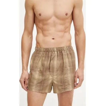 Boxerky Boxerky CDLP pánské, hnědá barva, MUW003022221 98X, vel. XL