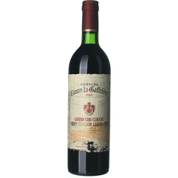 Víno Archivní víno 1985 Château Canon-La-Gaffelière Saint-Emilion 0,75 l