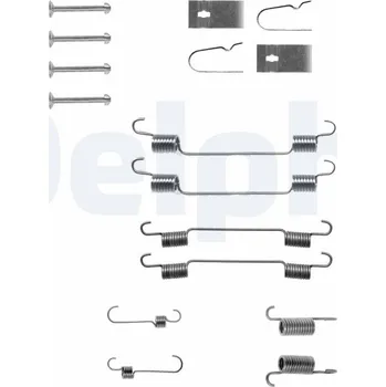 Brzdová čelist Sada příslušenství, brzdové čelisti DELPHI LY1202