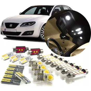 Osvětlení interiéru vozidel LED ŽÁROVKY Seat EXEO - SADA LED OSVĚTLENÍ INTERIÉRU! VIP VYSOKÁ KVALITA