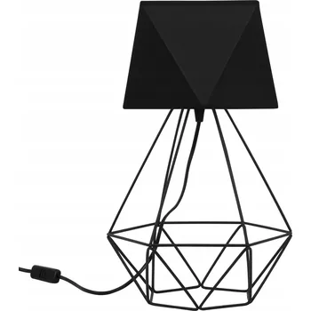 Lampička NOČNÍ LAMPA Stolní na Stůl Stínítko DIAMANT LED