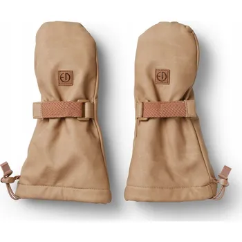 Rukavice ELODIE DETAILS RUKAVICE 1-3 roky AVIATOR BROWN, vzhled kůže