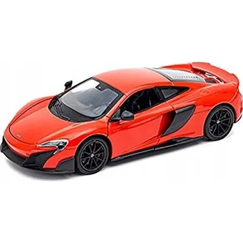 autíčko WELLY McLAREN 675LT COUPE ORANŽOVÝ 1:24 NOVÝ KOVOVÝ MODEL 24089