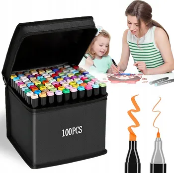 Alkoholový fix Touch Art Pro, oboustranný, 100 ks