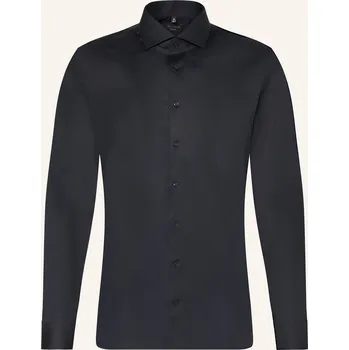 Pánská košile Olymp Pánská Košile No. Six Super Slim, černá, 39